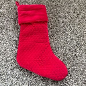 Red Christmas stocking